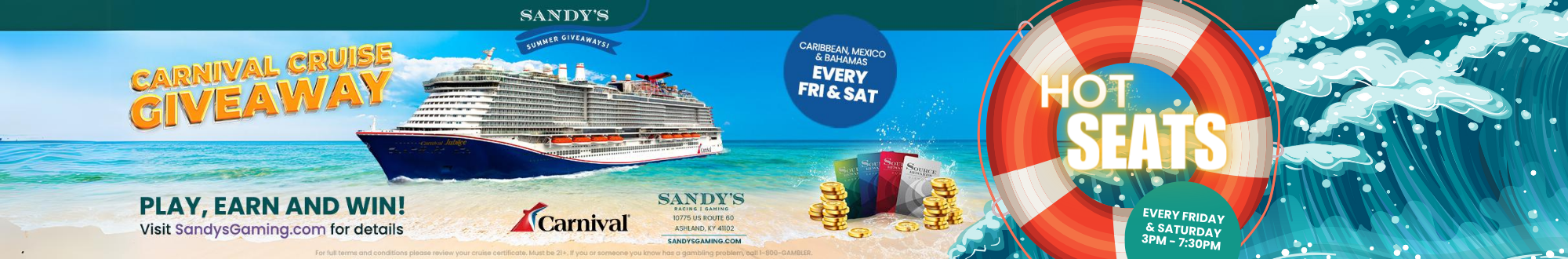 Sandy’s Summer of Giveaway’s